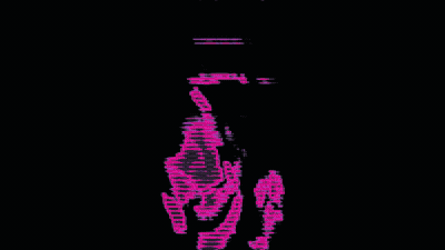 phone-rd-out — reaction-diffusion out silhouette